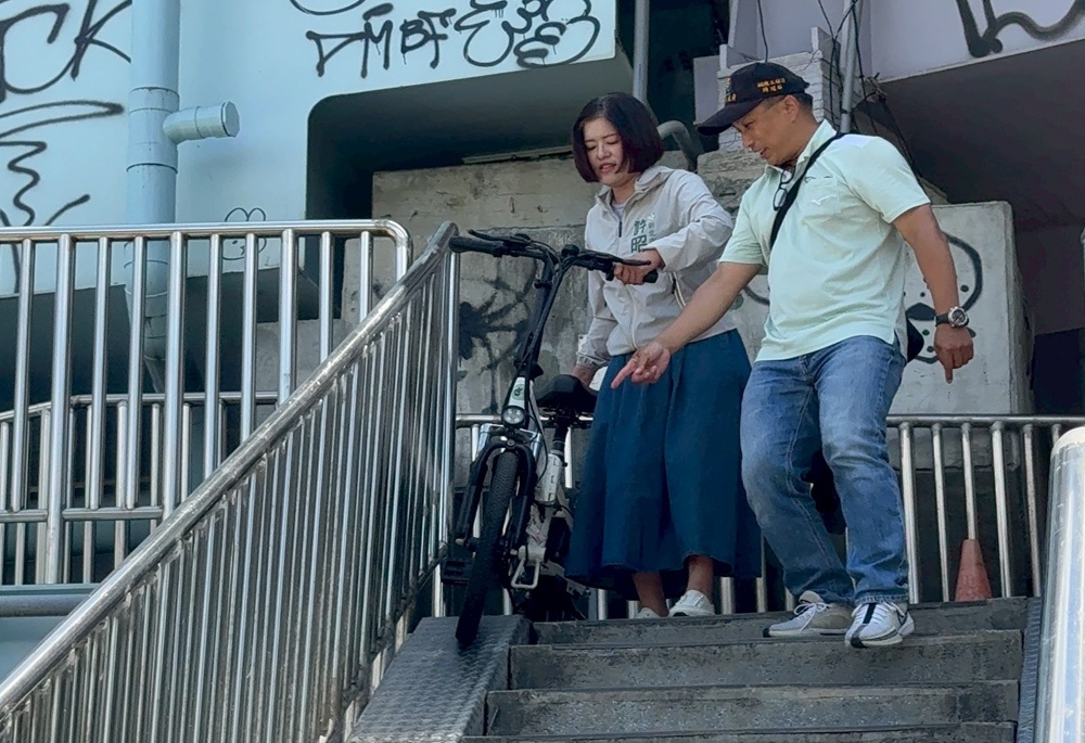 會勘優化中正橋人車動線 許昭興推動雙北友善通行環境 224 248250909a04