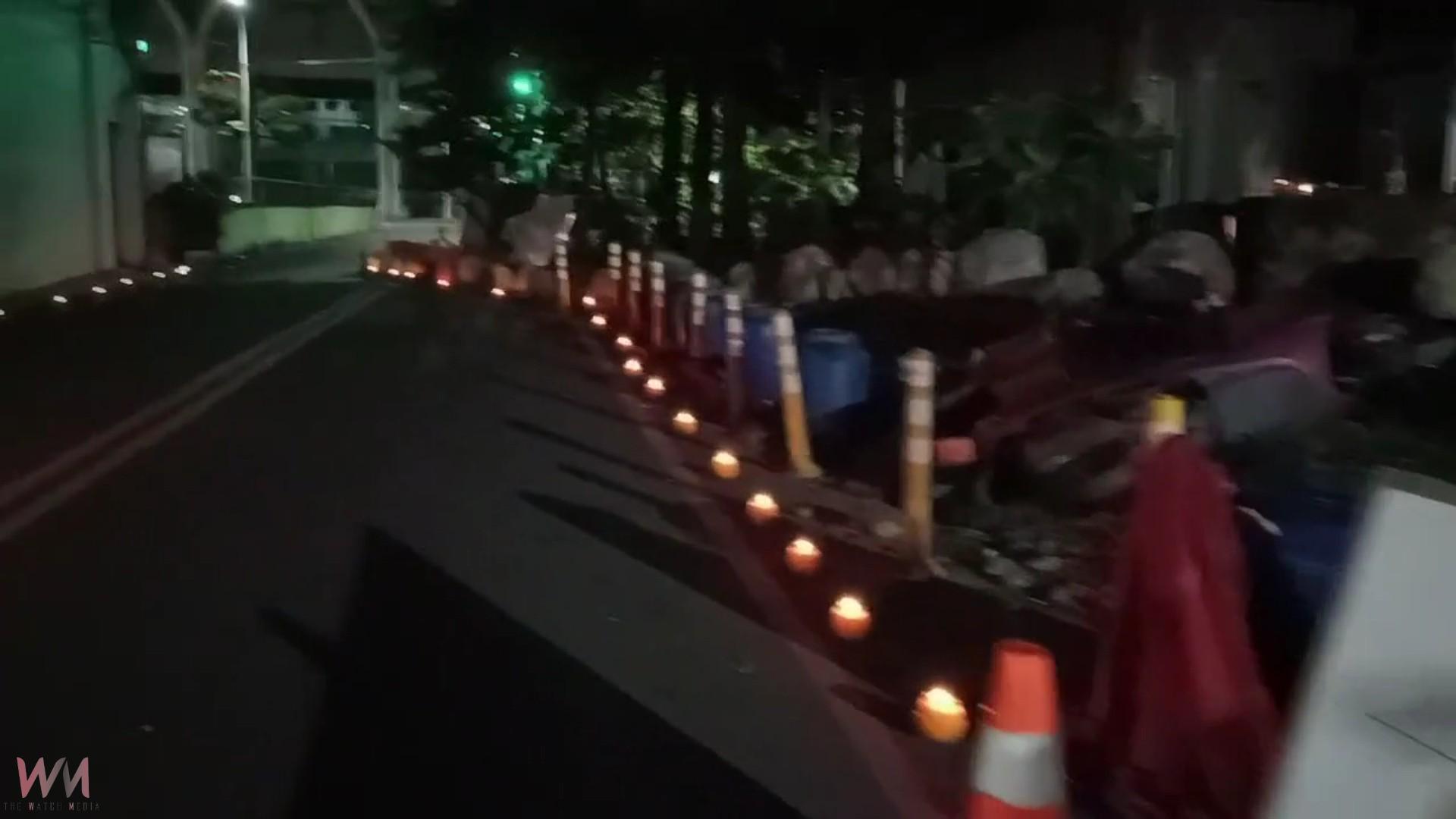 （有影片）／員林出現「酥油燈大道」 地主夜間點燈抗議道路徵收遲滯 - https://www.watchmedia01.com