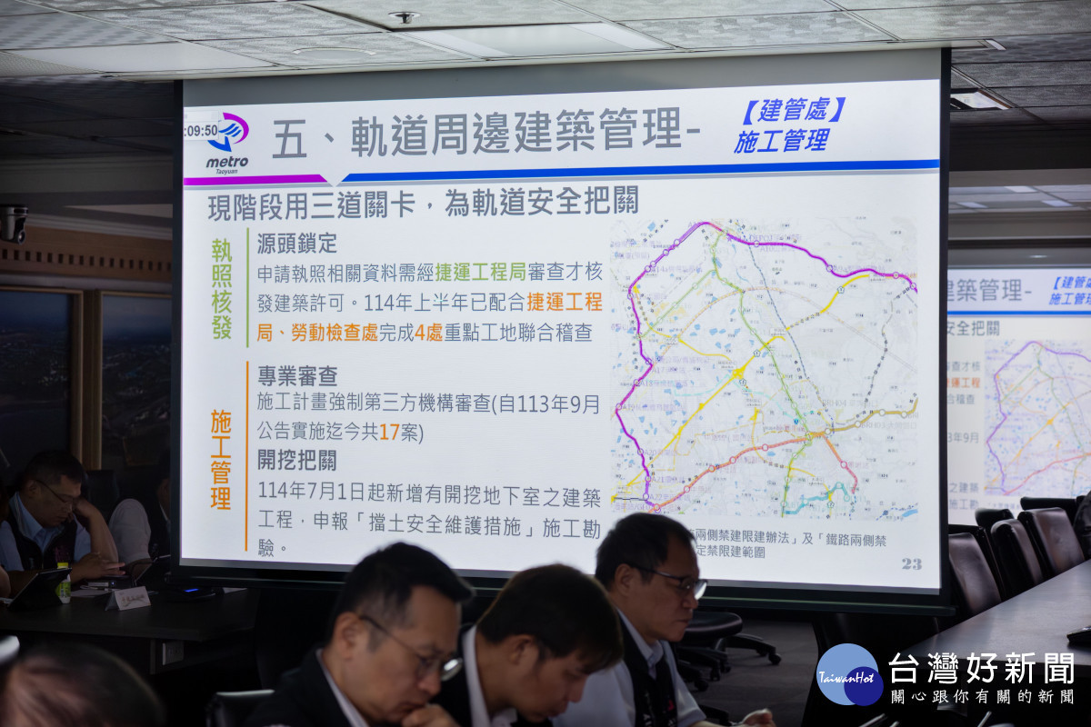「桃捷系統穩定與營運安全」專題報告內容。