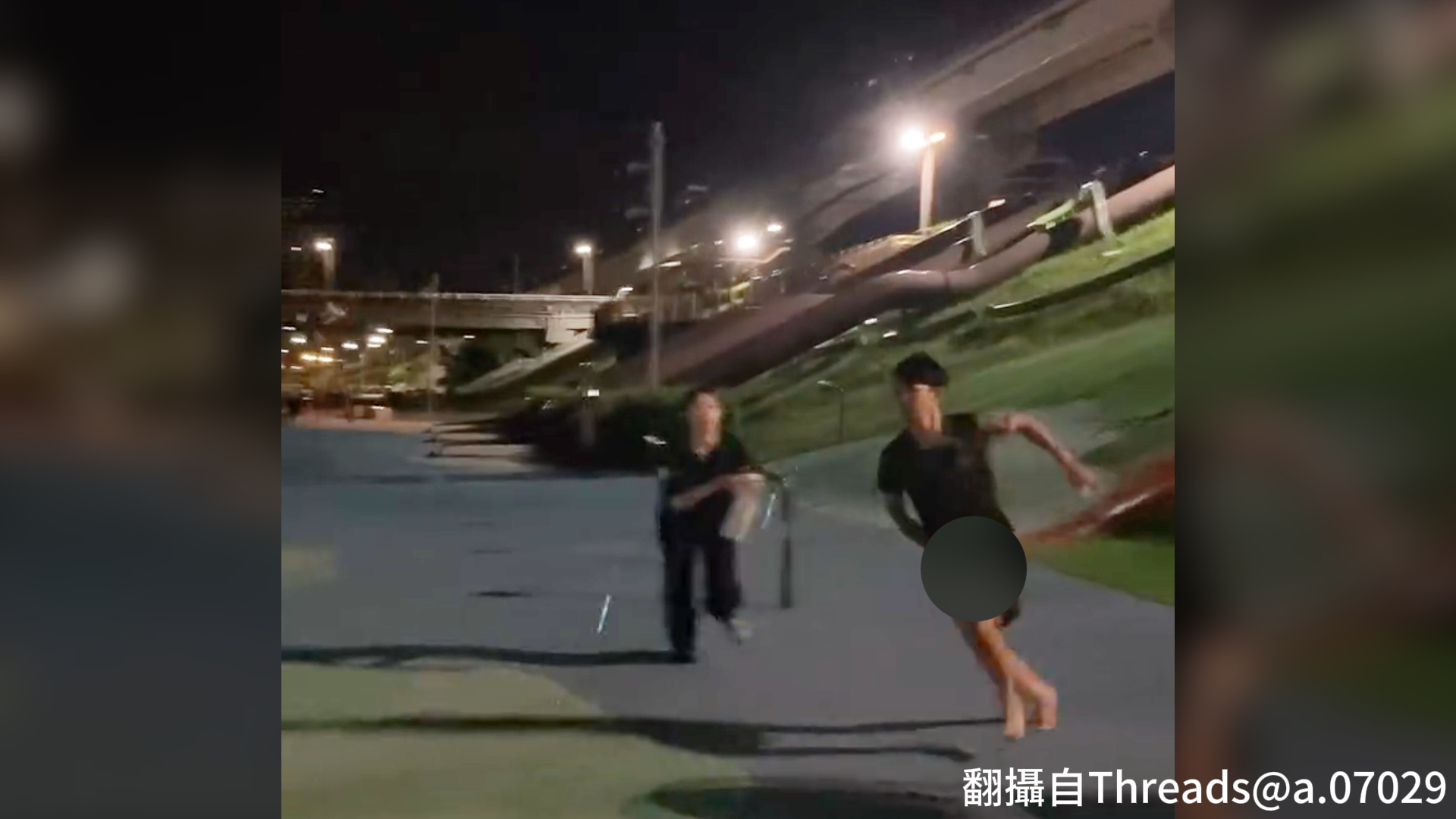新北市三重區大都會公園昨（9）日凌晨1時許傳出公然猥褻事件。