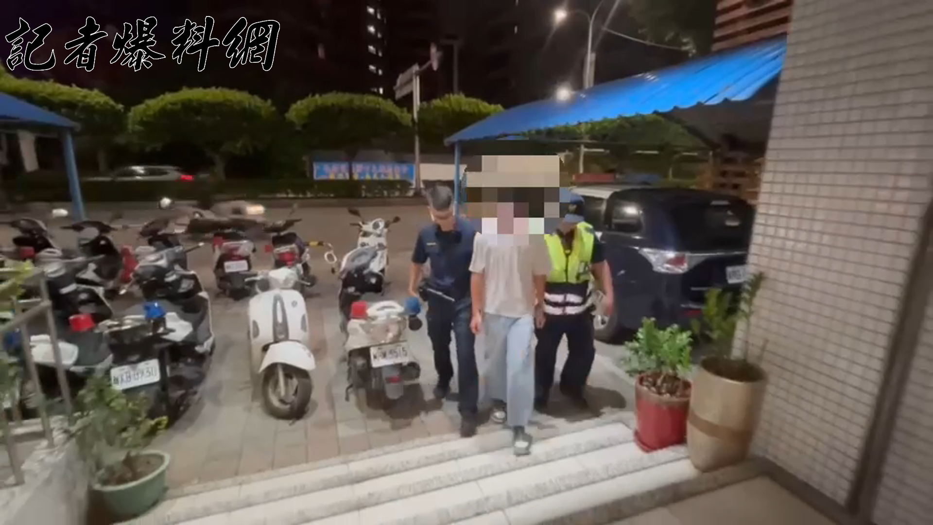 警方在發現貼文後，主動介入調查，並在短短4小時內將蕭男查緝到案。