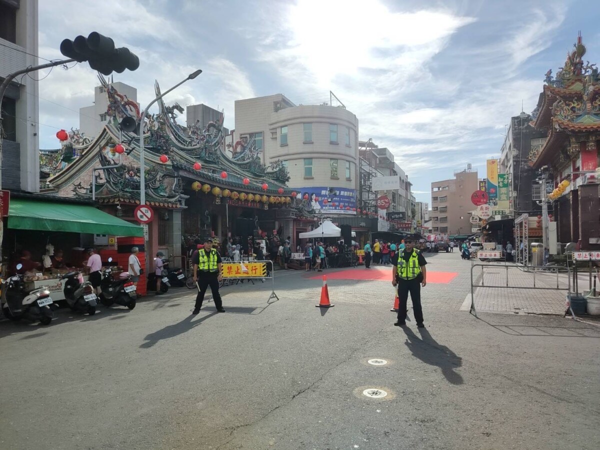 嘉義縣民雄鄉大士爺祭 ,警方將實施交通管制疏導措施。(圖/民雄分局提供)