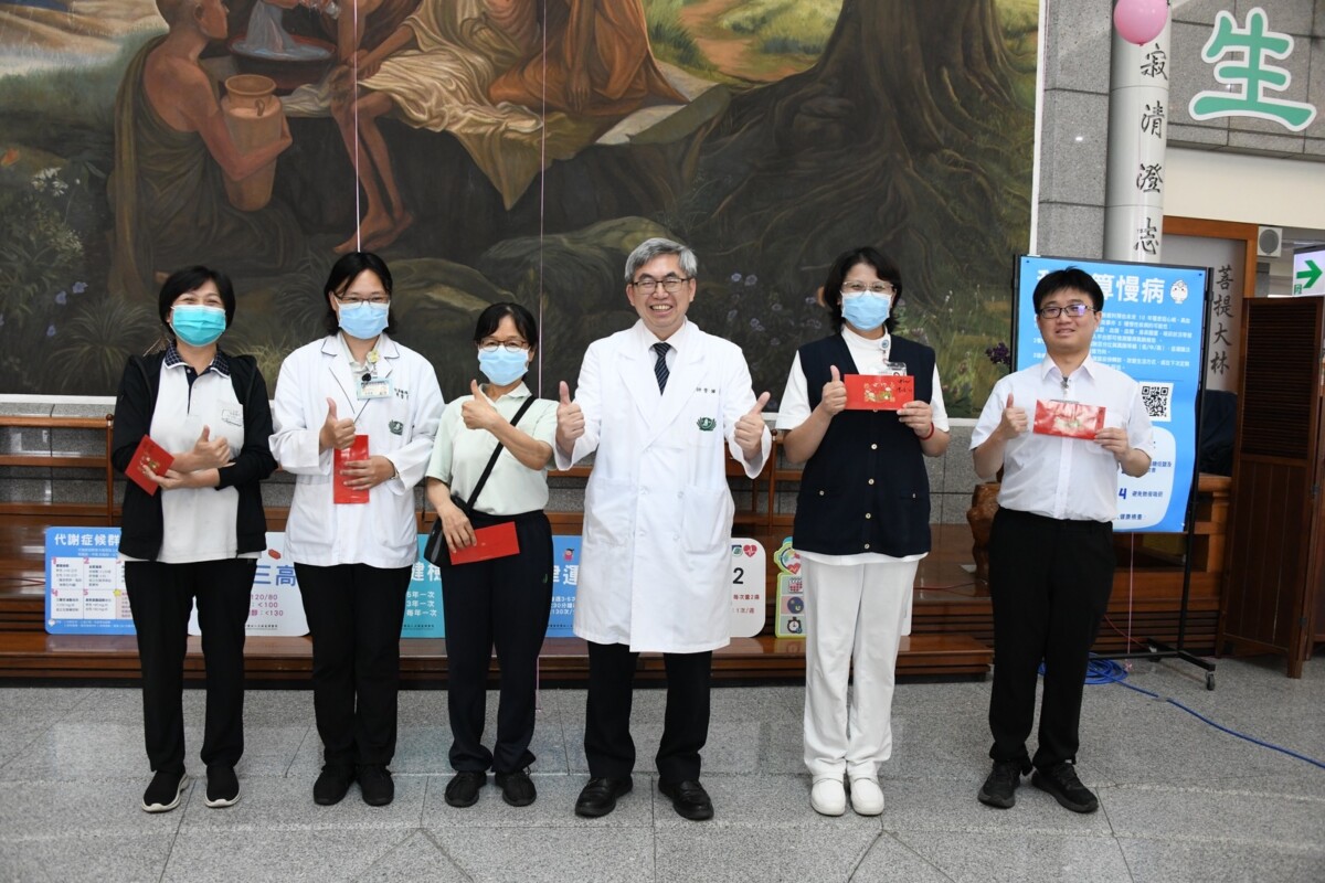 大林慈濟醫院辦「健康風險早知道」活動,提醒國人,慢性病防治應從日常生活做起。(圖/大林慈濟醫院提供)