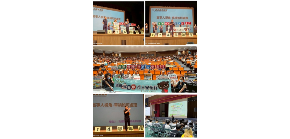 交通安全月9月起跑 雲林縣警察局交通警察隊全力宣導停讓文化