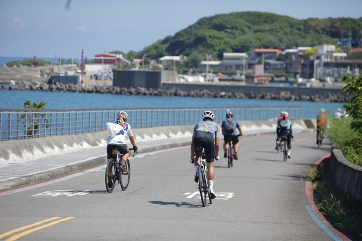 ▲2024年極點慢旅車友騎遊北海岸濱海風光