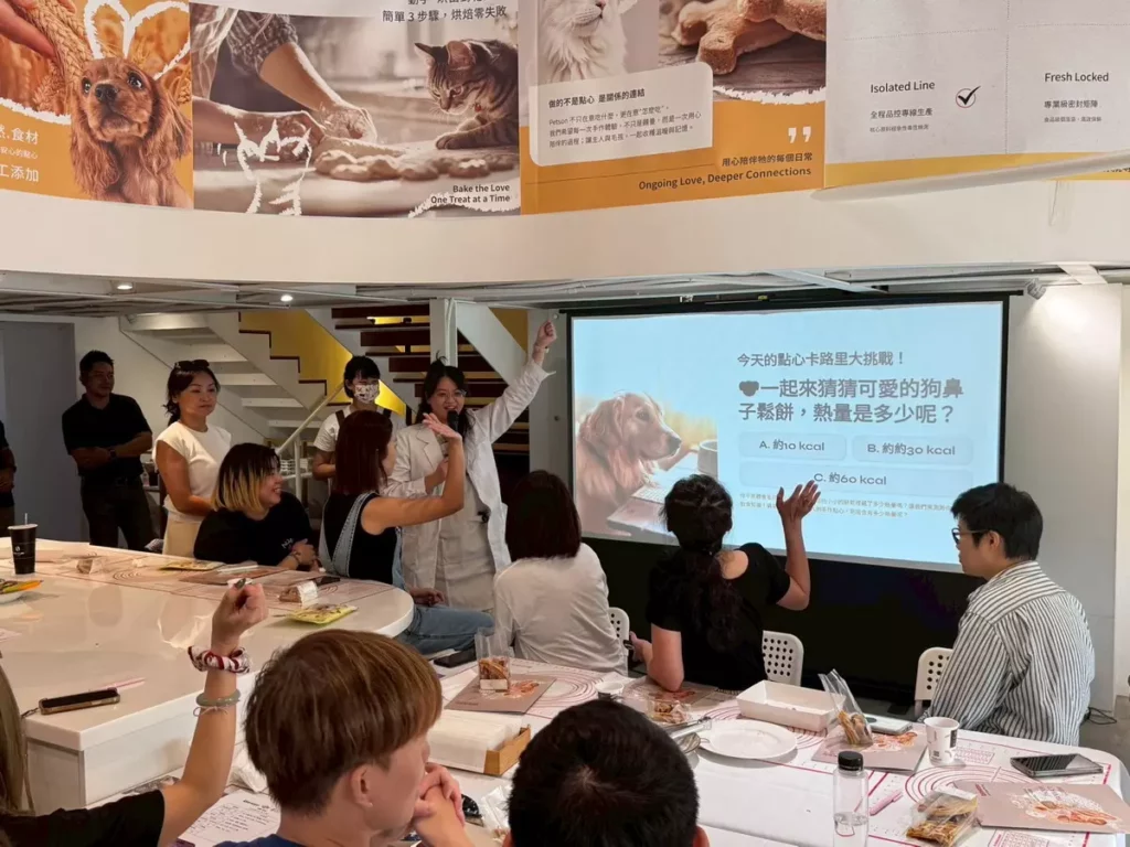 寵物營養師黑眼圈Julia分享照顧毛孩健康飲食小秘訣。圖/沛森提供