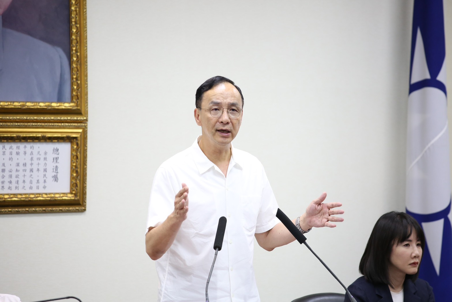 又為柯文哲發聲 朱立倫:應給空間證明清白 212 又為柯文哲發聲 朱立倫:應給空間證明清白 211
