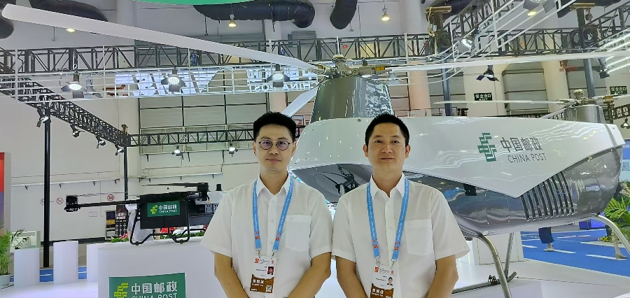 ▲無人機飛行器投入大陸郵政服務,為傳統郵政工作注入智能新動力!