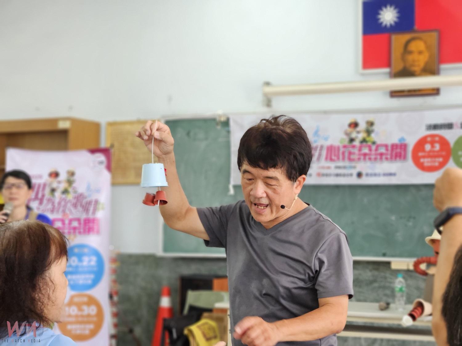 電台深入社區做公益 盆偶創作與歡唱逗樂長輩 - https://www.watchmedia01.com