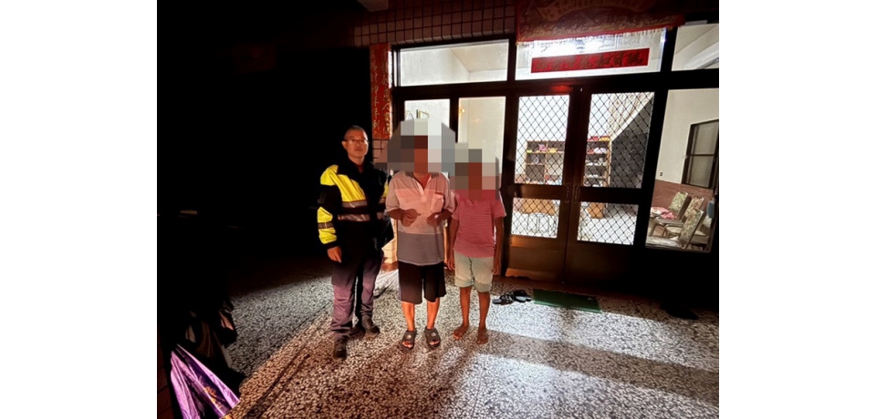 斗南警細心比對資料 協助走失男子返家