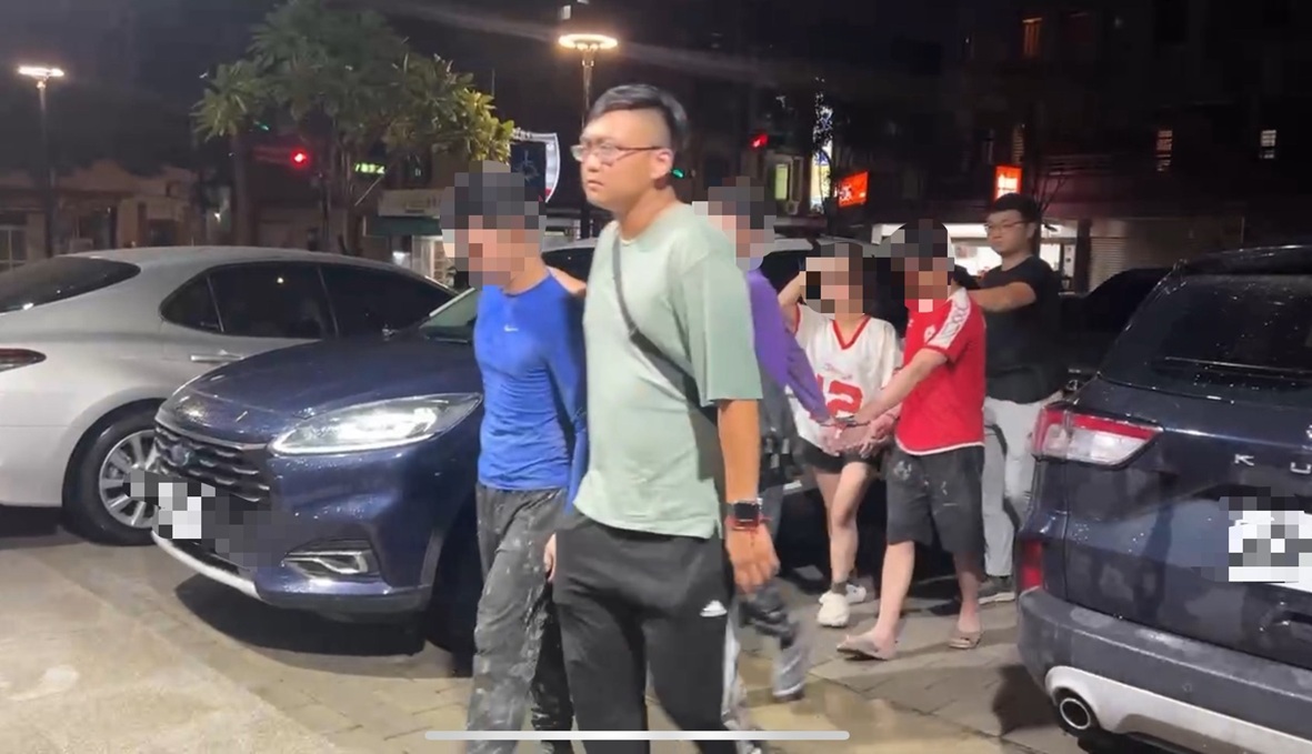 ▲圖說:東區旱溪夜市日前發生越籍男子酒後鬥毆衝突,警鍥而不捨以車追人緝獲5名逃逸外勞 (圖/台中市政府 提供)
