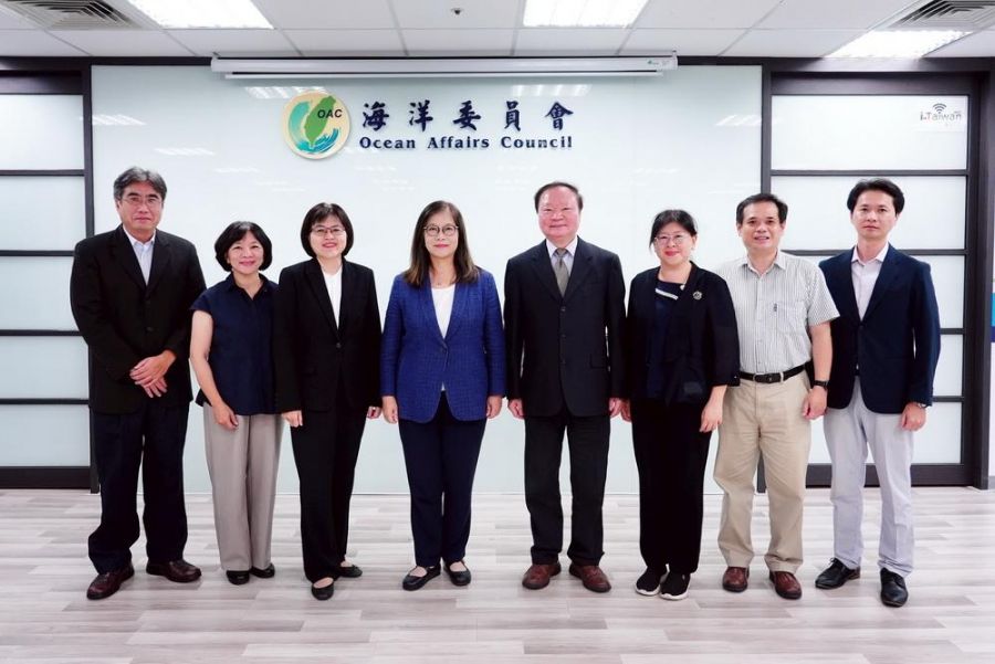 高師大校長帶團拜會海委會 推動臺灣成為國際海洋教育關鍵角色