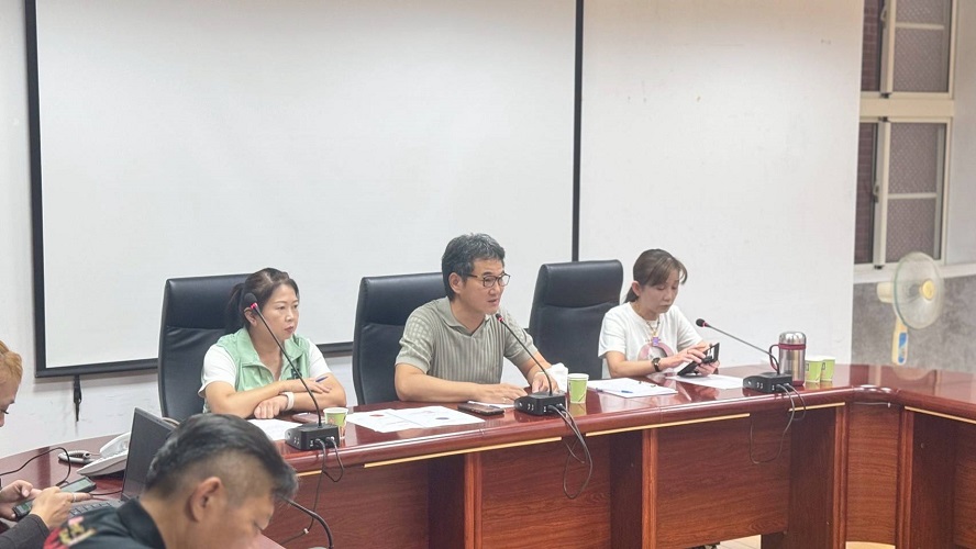 ▲守護鄉親交通便利,劉建國推動「西螺轉運站優化2.0計畫」。(記者劉春生攝)