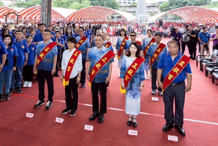 新北客家義民祭9/27登場 「瘋家皇后」話說性別平等 2 《圖說》新北市義民爺文化祭祭祀大典正獻官比例符合性平單一性別不低於三分之一。〈客家局提供〉