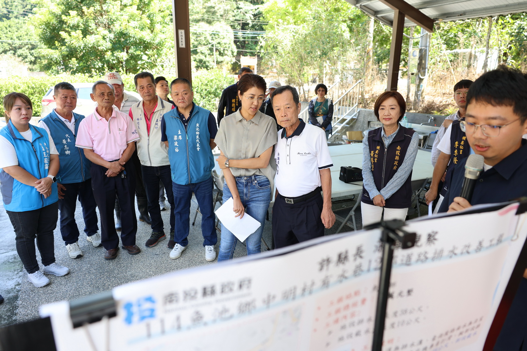 南投縣政府斥資約2500萬元　改善魚池鄉五個村庄道路品質及安全