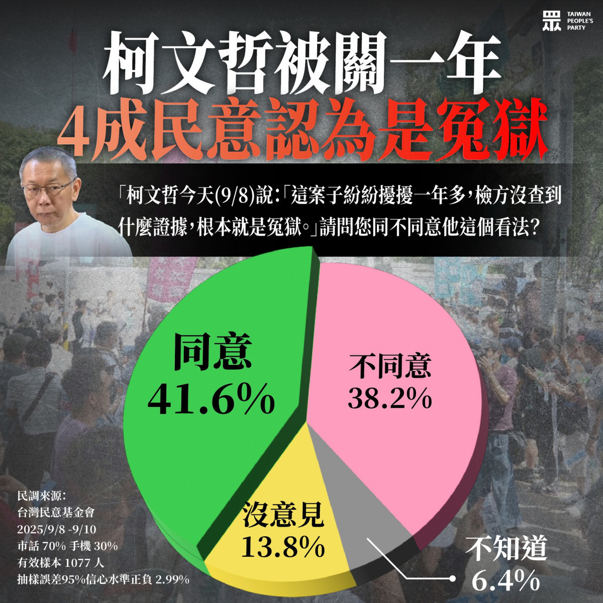 (圖/翻攝自台灣民眾黨Facebook)
