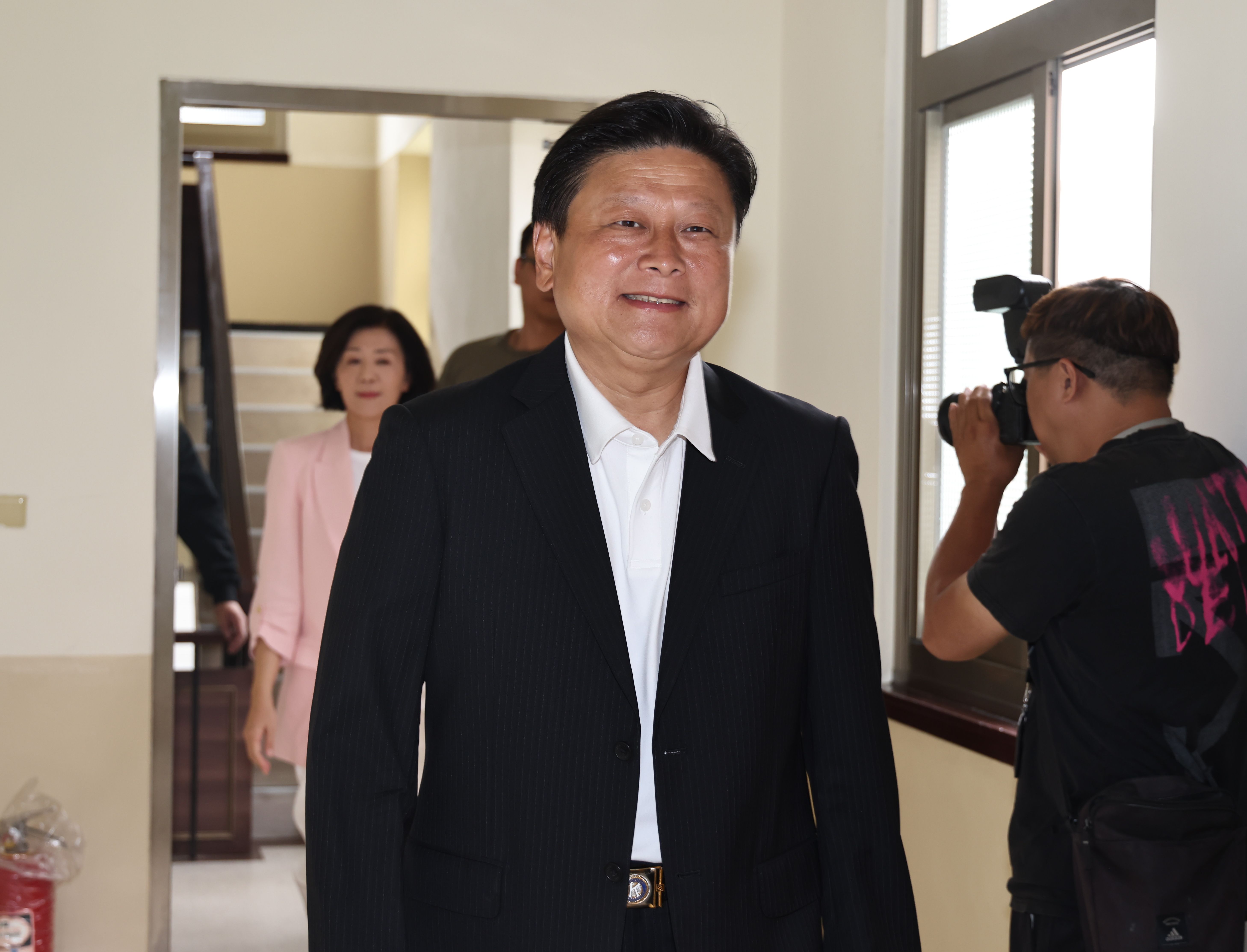 傅崐萁參選黨魁之路出現變數,國民黨內人士質疑傅大曾遭開除黨籍恐資格不符。資料照片/林啟弘攝