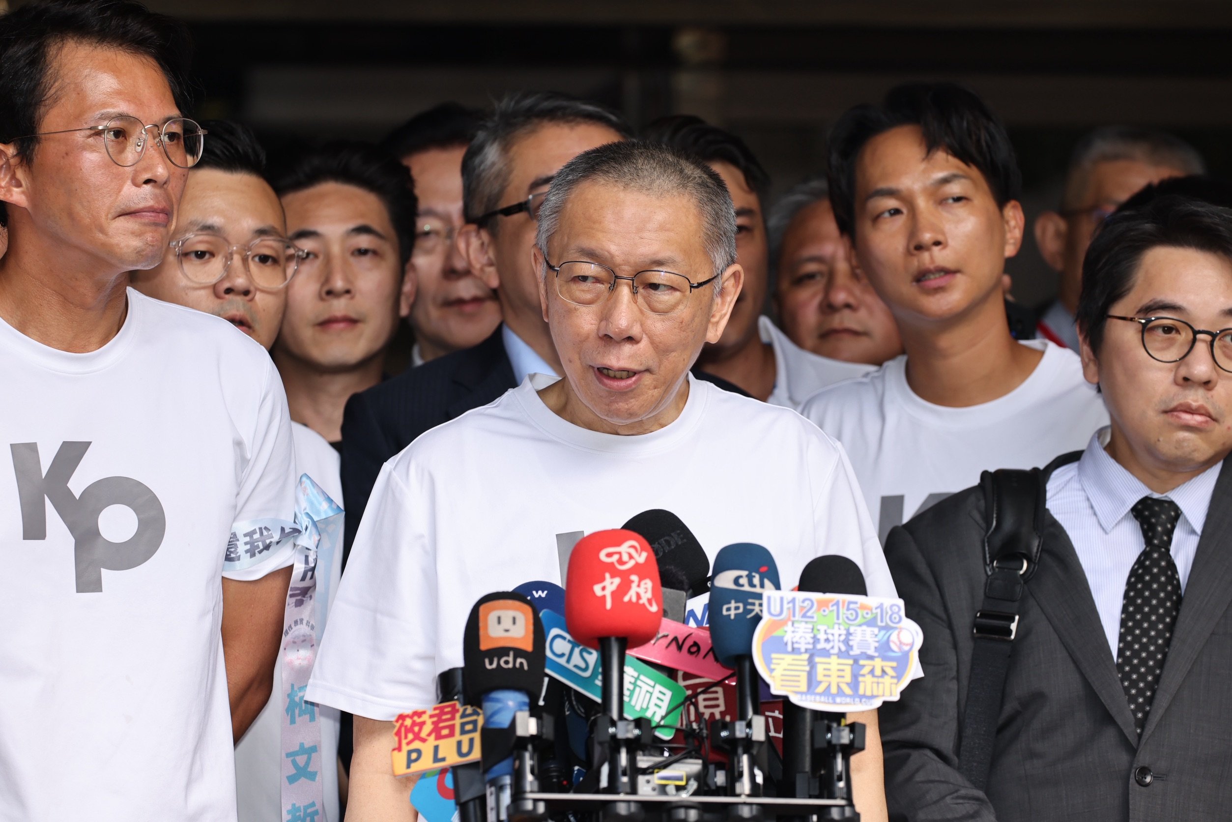 台灣民意基金會12日公布最新民調,41.6%同意柯文哲案是冤獄。資料照片/林啟弘攝