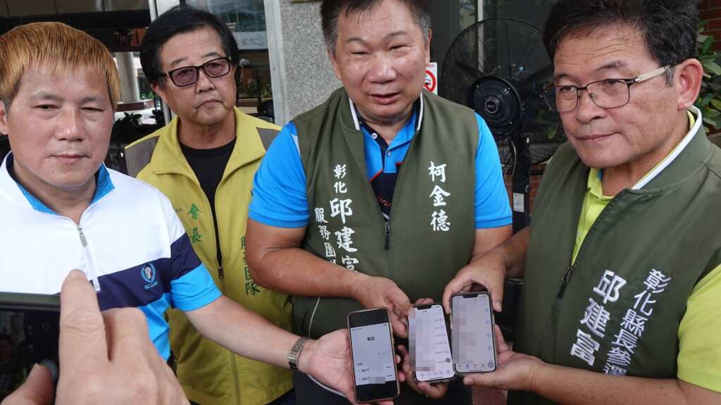 ▲拒絕假民調干擾!邱建富痛批「詐騙集團」介入綠營初選。(記者林明佑攝)