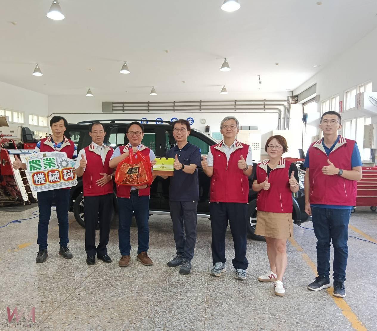 北港農工獲中華汽車捐贈實習用車 攜手強化產學合作培育技職人才 - https://www.watchmedia01.com