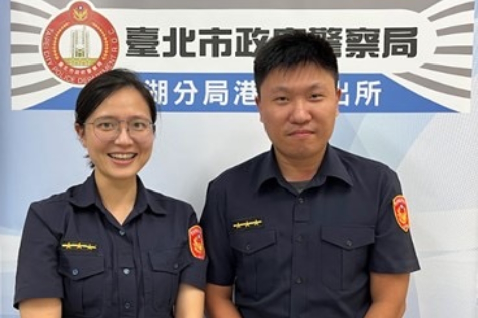 老翁散心未歸  內湖警鷹眼助返家