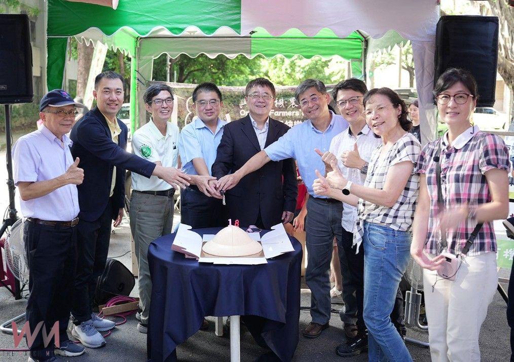 打造農民營運典範！興大有機農夫市集18週年慶　集結60個農場聯合展售