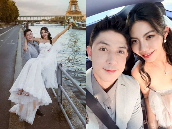▲▼田舞陽結婚了。(圖/翻攝自Facebook/舞陽 - Uyan Tien)