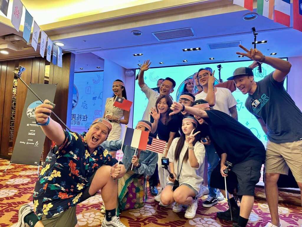 ▲「住桃園很可以!GoPro Creator Camp」記者會。