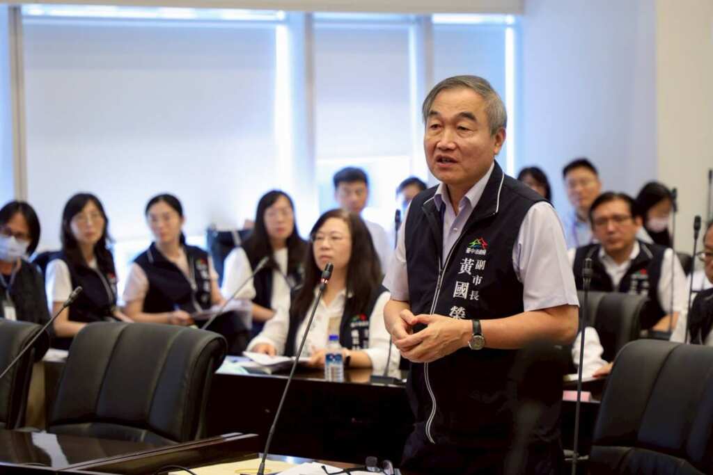 ▲台中市議會今日召開程序委員會,討論第4屆第6次定期會議事日程,會中決議9月25日至12月11日召開定期會,9月26日由市長盧秀燕進行施政總報告。