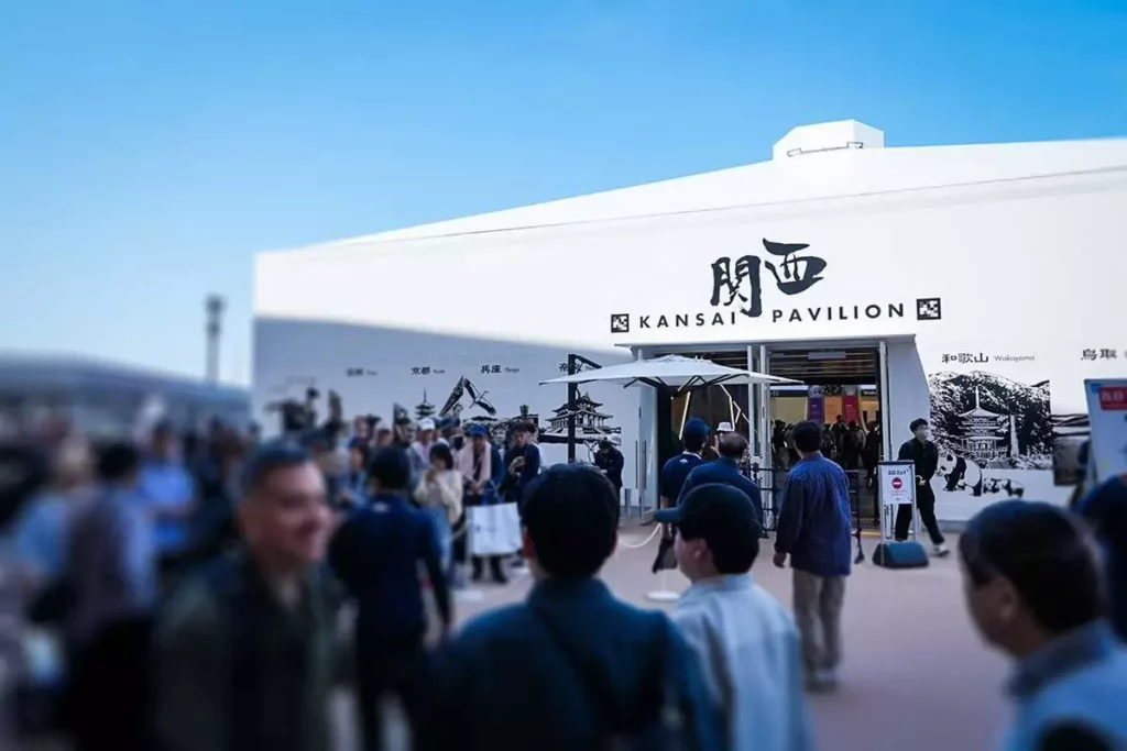 每天都是人山人海的世博會關西展館