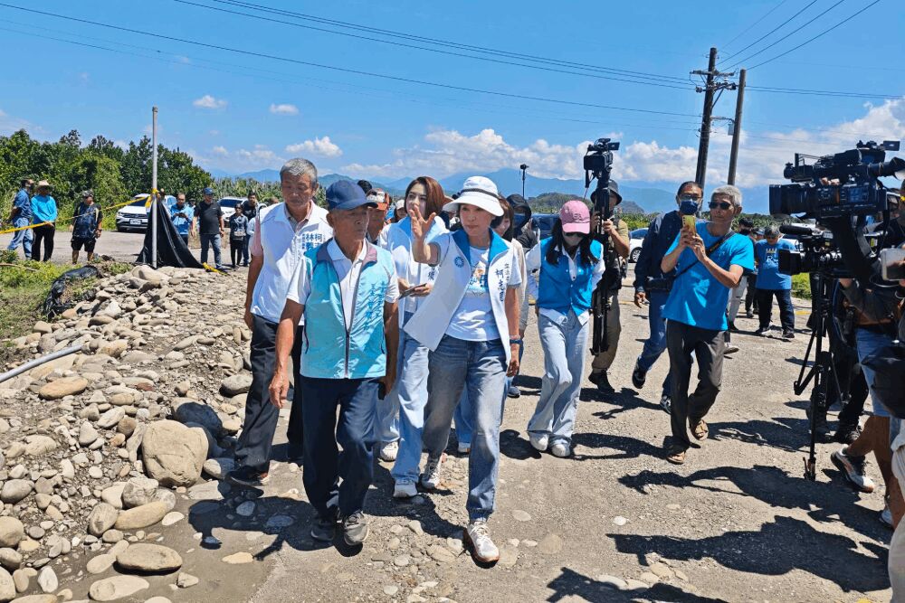 會勘美濃大峽谷反遭潑髒水? 柯志恩:別想扭曲、掩蓋真相 212 照片來源:柯志恩臉書