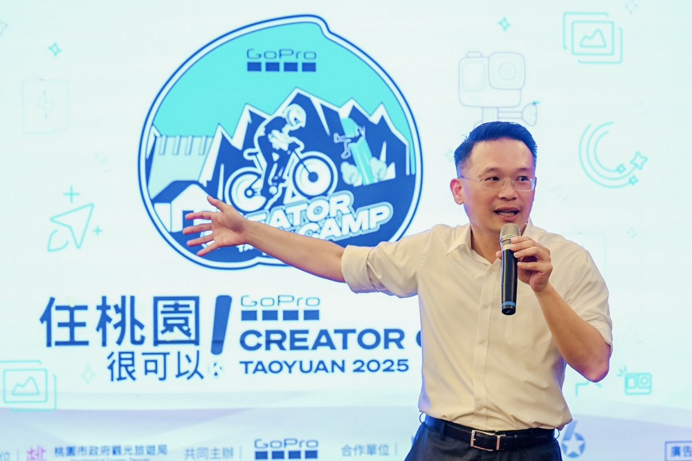 GoPro國際創作者合作計畫已邁入第3屆　蘇俊賓：協力發掘「桃園感性」 215