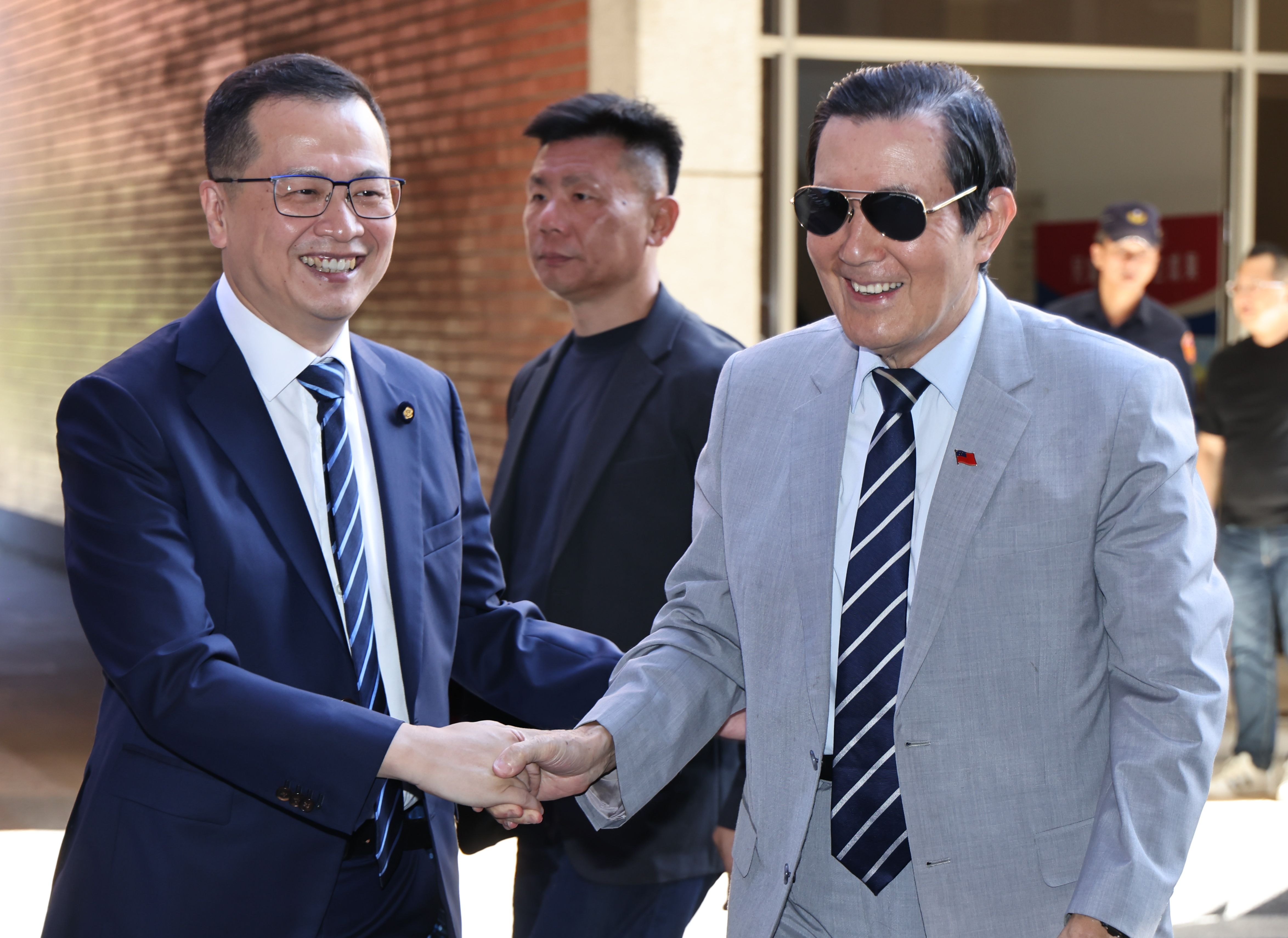 馬英九拍影片力挺羅智強參選國民黨主席。資料照片/林啟弘攝