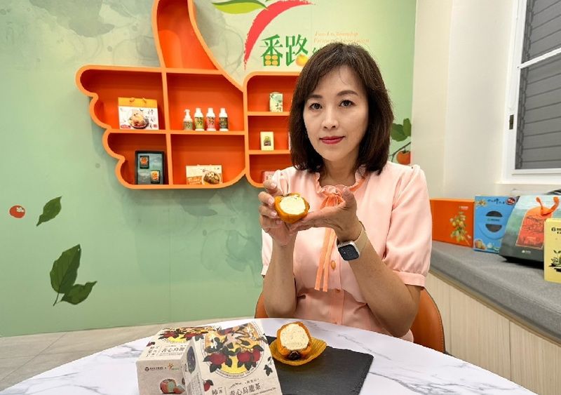 柿界精品躍升故宮!全台最大的柿子產地嘉義縣番路鄉農會柿果子冰淇淋榮登嘉義優鮮×故宮聯名系列