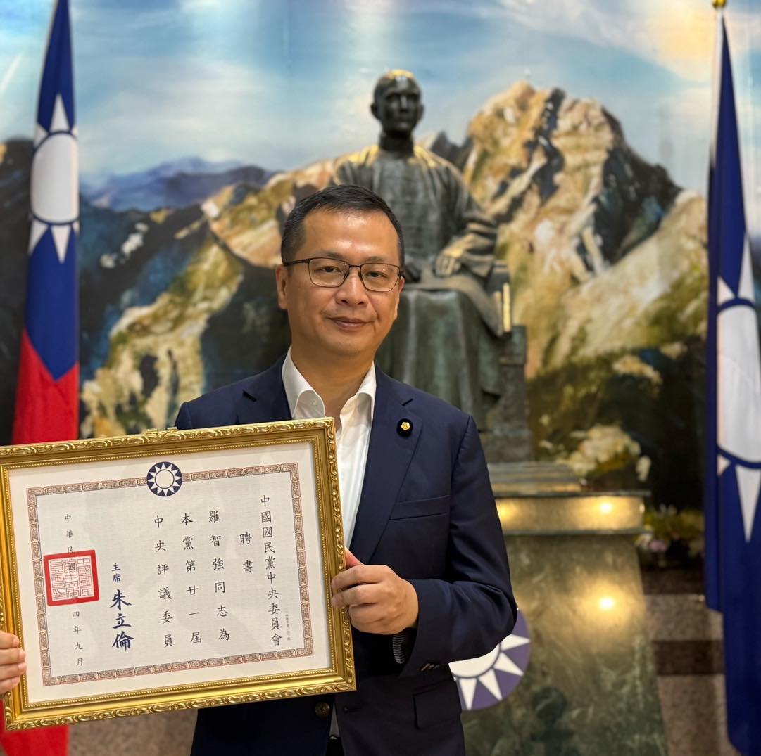 ▲羅智強是國民黨世代交替路線的最佳人選(翻攝 羅智強/粉專)