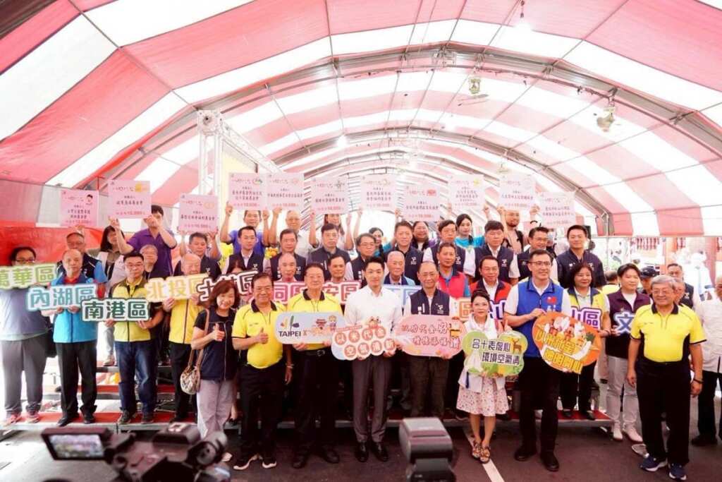 ▲蔣萬安出席114年度臺北市中元普度祈安祭典。