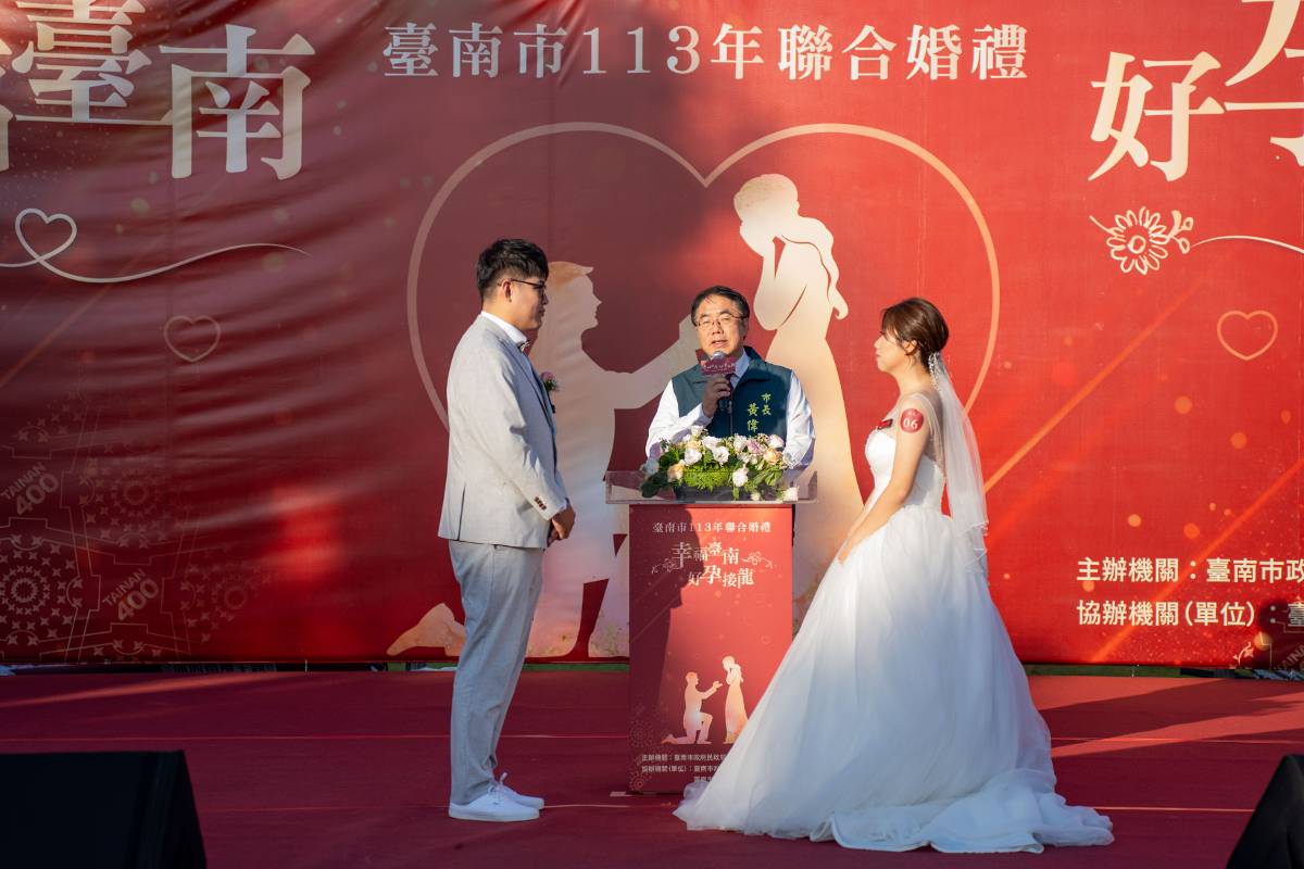 台南曾文園區首辦聯合婚禮! 9/5起開放新人線上報名