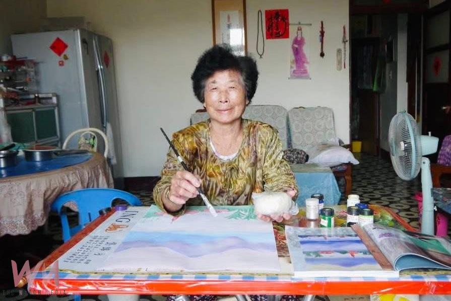 水林98歲素人畫家龔張足辭世 子女特別舉辦個人畫展追憶母愛 - https://www.watchmedia01.com