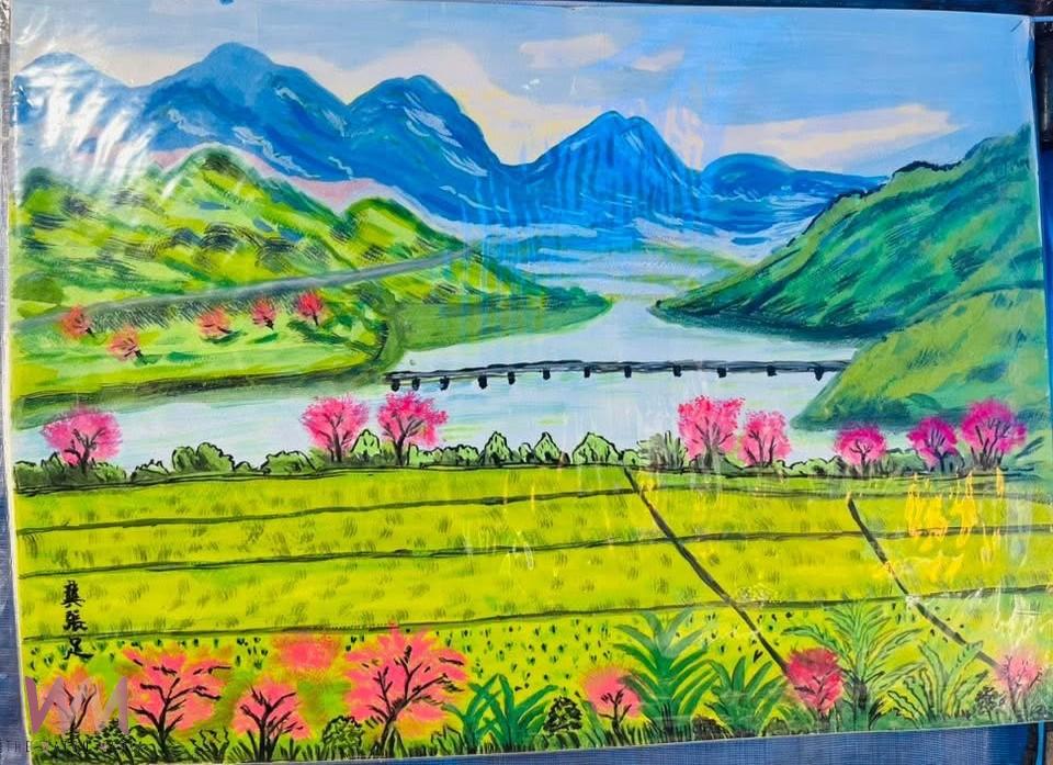 水林98歲素人畫家龔張足辭世 子女特別舉辦個人畫展追憶母愛 - https://www.watchmedia01.com