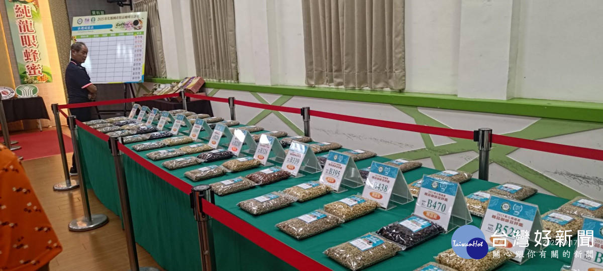 彰化縣國產精品咖啡豆評鑑, 持續推廣最優質的彰化品牌。圖/記者鄧富珍攝