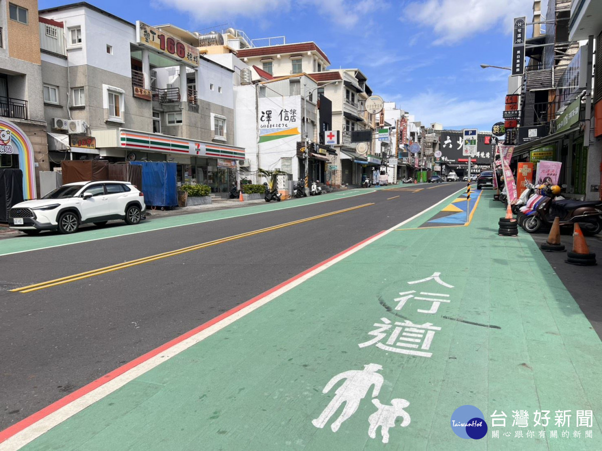 墾丁大街人行空間改善完工　屏縣府推臨停新制迎接連假人潮