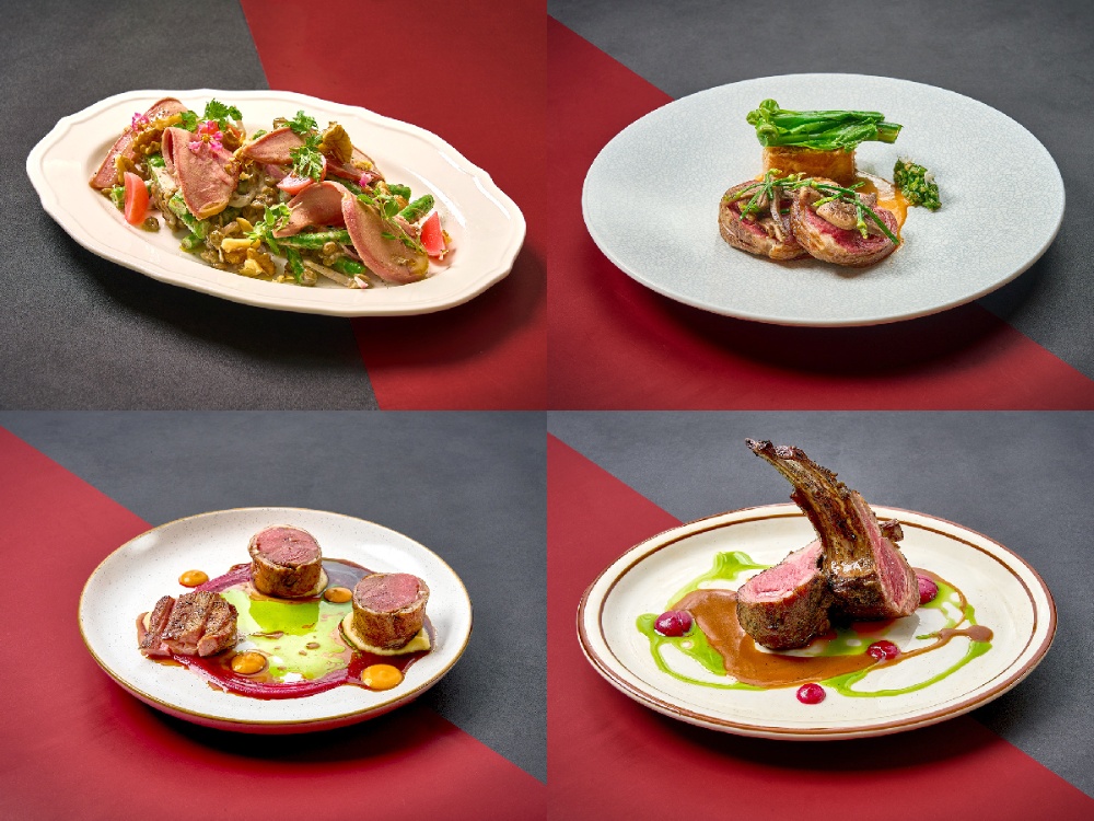 2025秋季限定!LUMINA高地小羊羔 × 8大餐廳聯手詮釋羊肉新風貌 2 ▲(左上)Bonami、(右上)JK STUDIO、(左下)DIVINO、(右下)FOCOSO。(圖/業者提供)