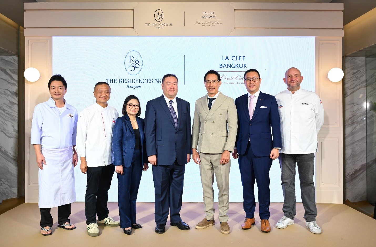 巴黎奢華登陸曼谷： BTS集團旗下 Rabbit Holdings 攜手知名發展商 Ananda，隆重推出 THE RESIDENCES 38 曼谷超級豪華住宅項目，搶先引入私人高級餐飲廚房，同時揭幕 La Clef Bangkok by The Crest Collection 酒店式住宅