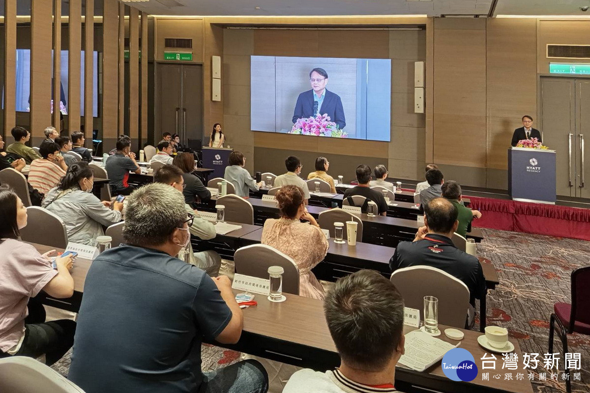 打造智慧防災標竿城市,桃園市舉辦全國毒化災演練檢討會。