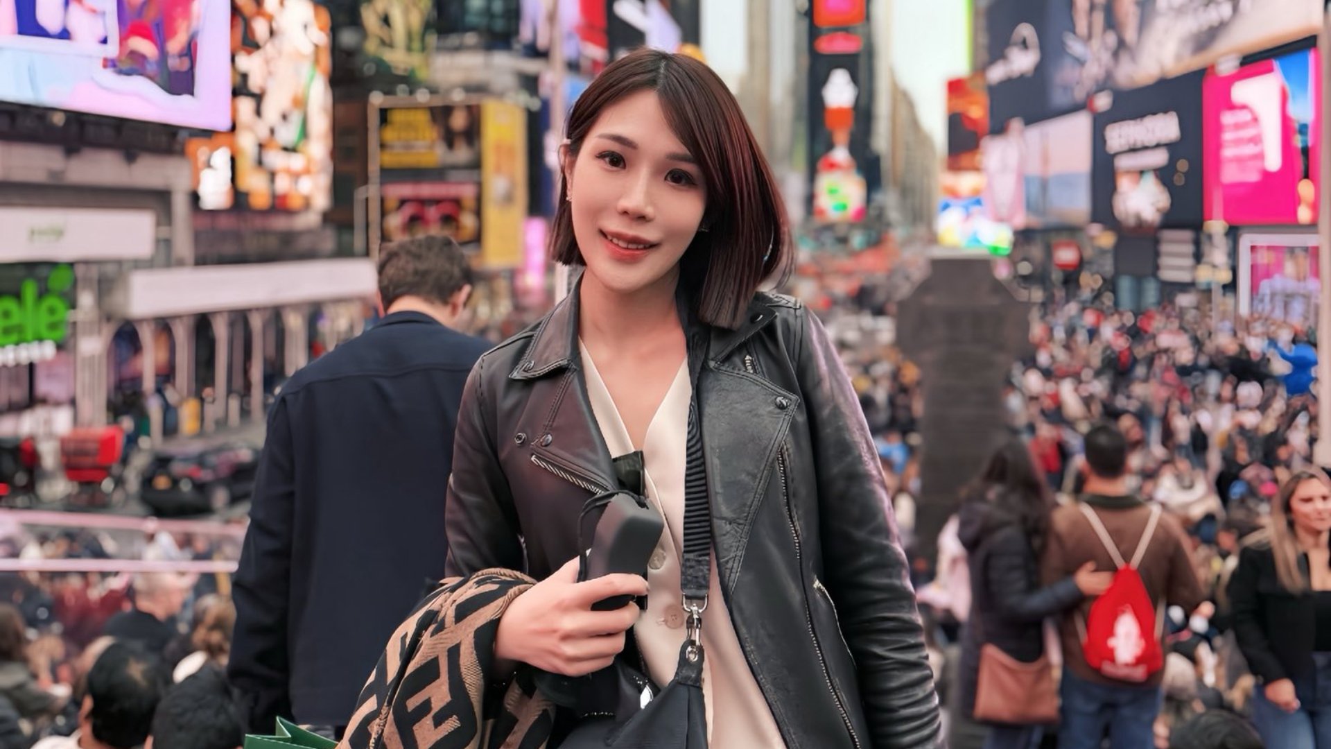 馬郁雯傳出辭去三立記者一職,準備投入北市議員初選。翻攝馬郁雯臉書