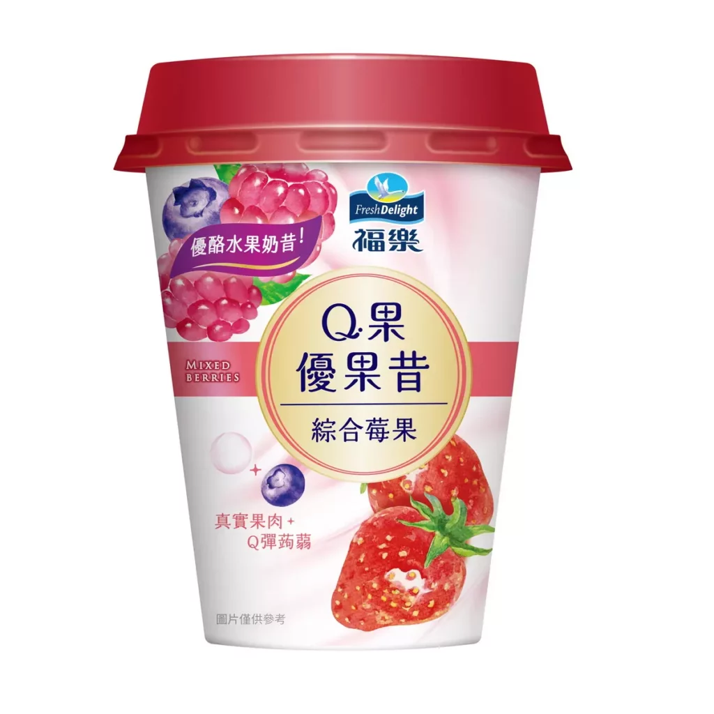 福樂Q果綜合莓果優果昔