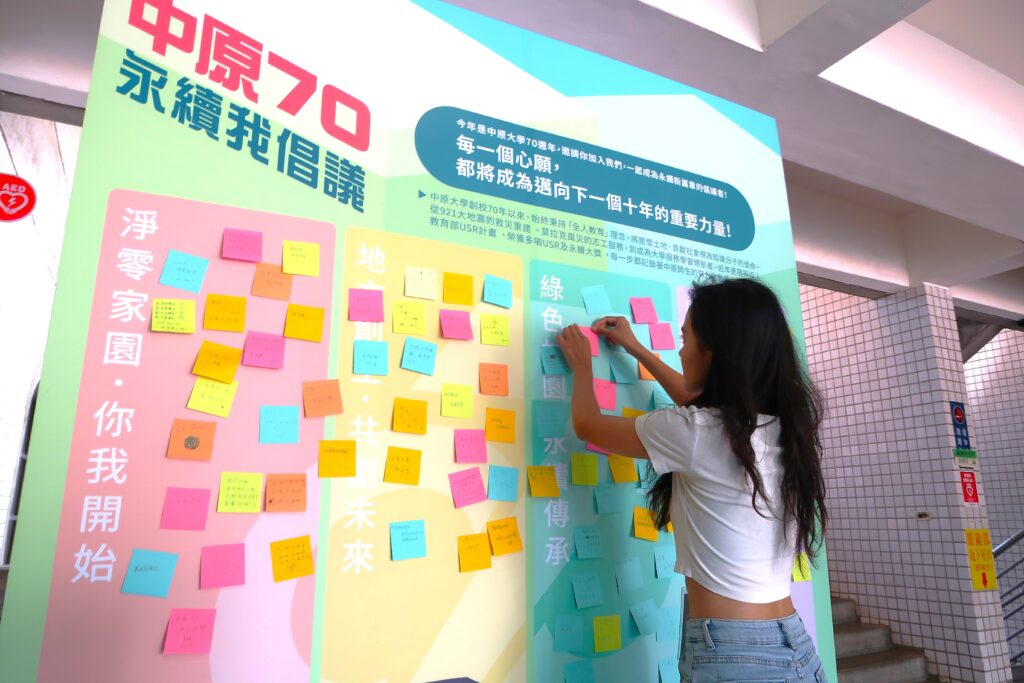 中原大學USR論壇暨成果展 全人教育發揮社會責任共創「永續無限城」 17 S 86564903