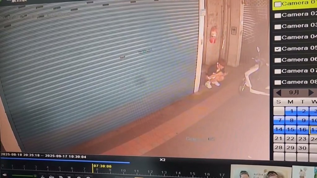 影/男店家門口拉屎!中午返回現場抽菸 店家逮人嗆:在這邊大便衝三洨