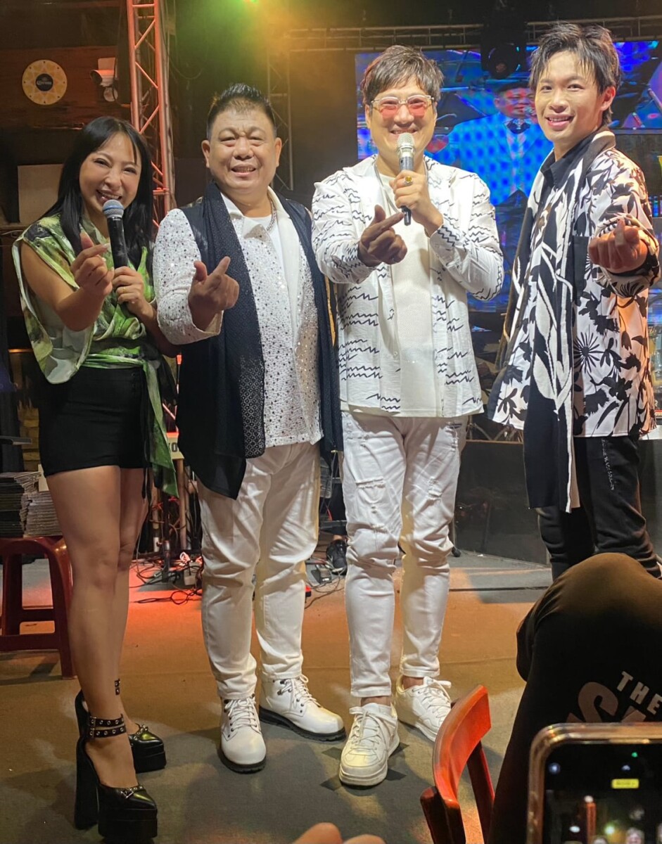 ▲林𣿰揚、陳思瑋、文香、妞妞齊聚與粉絲同樂。(圖/松合經紀公司)