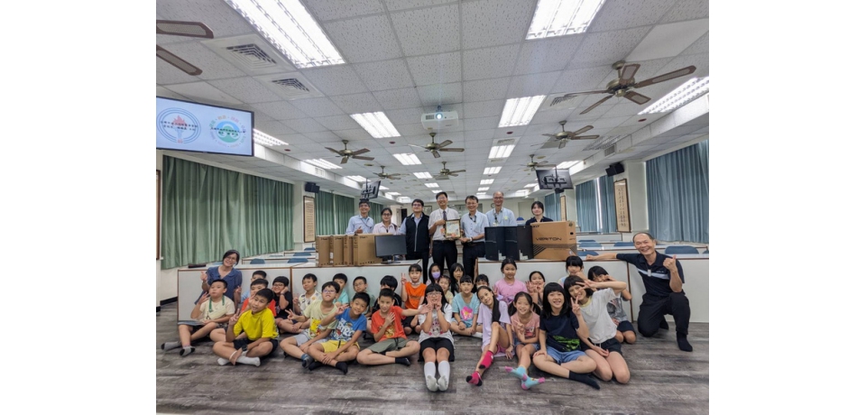 台灣中油煉製事業部捐贈再生電腦 助五林、楠梓國小學童跨越數位鴻溝